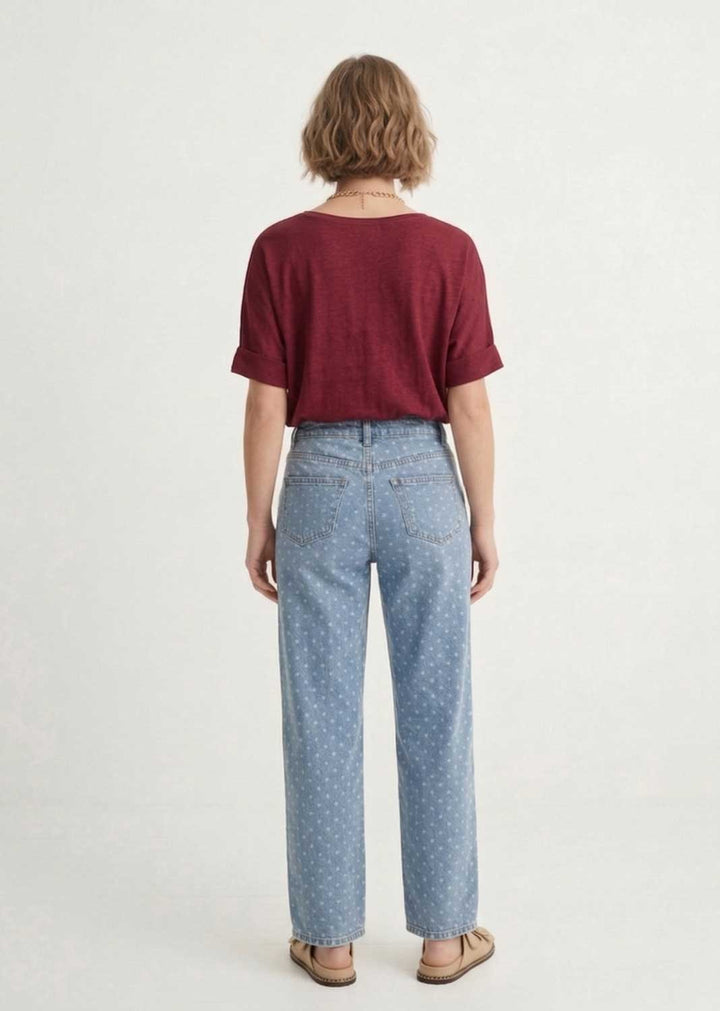 Portia Polka Dot Jeans