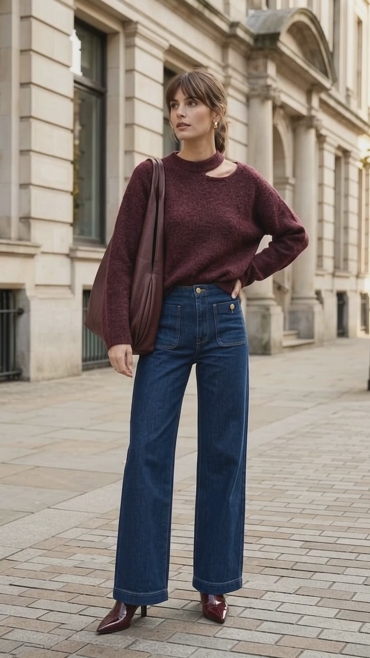 Madeline Wide Leg Jeans