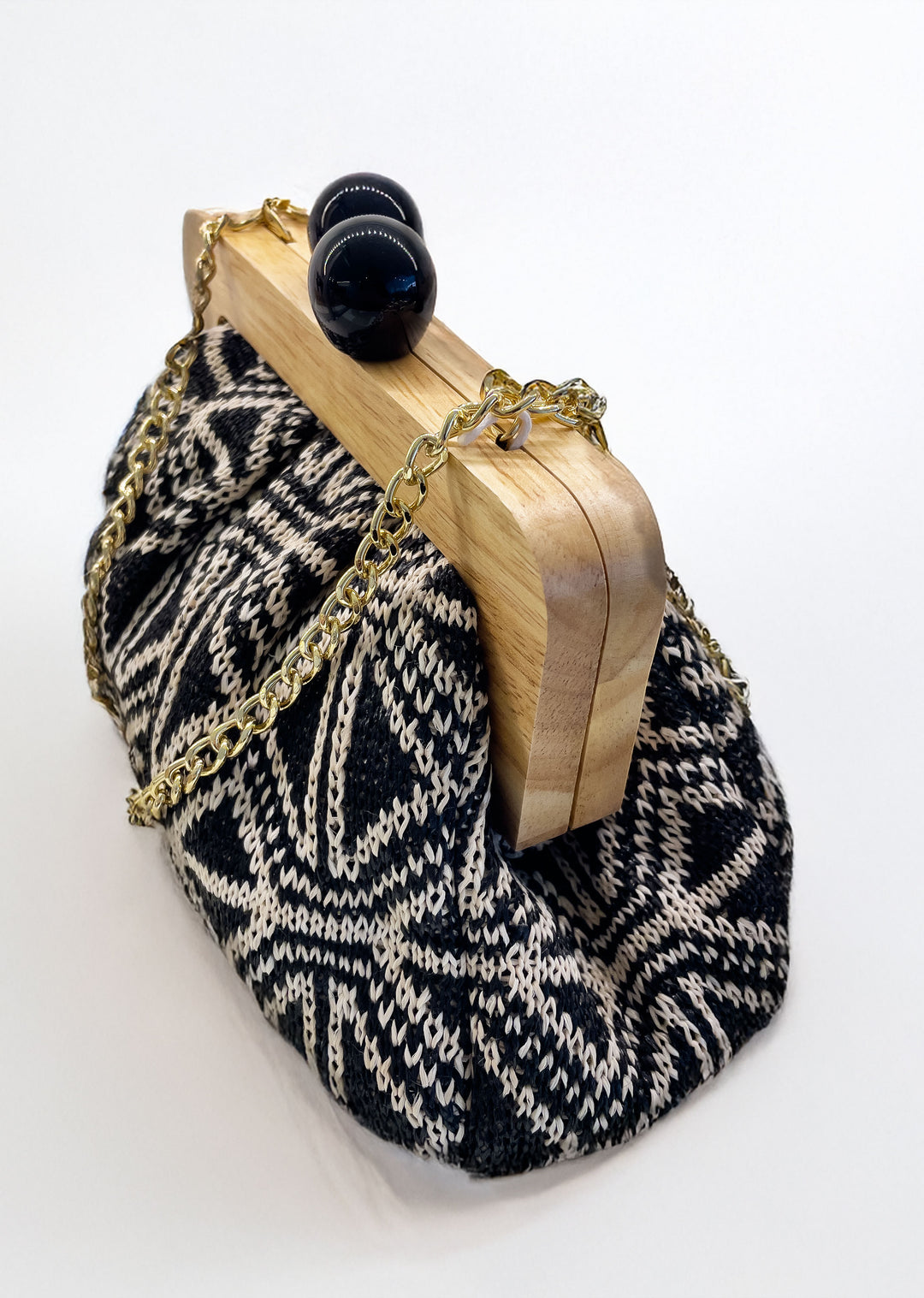 Soller Clutch Bag in Black