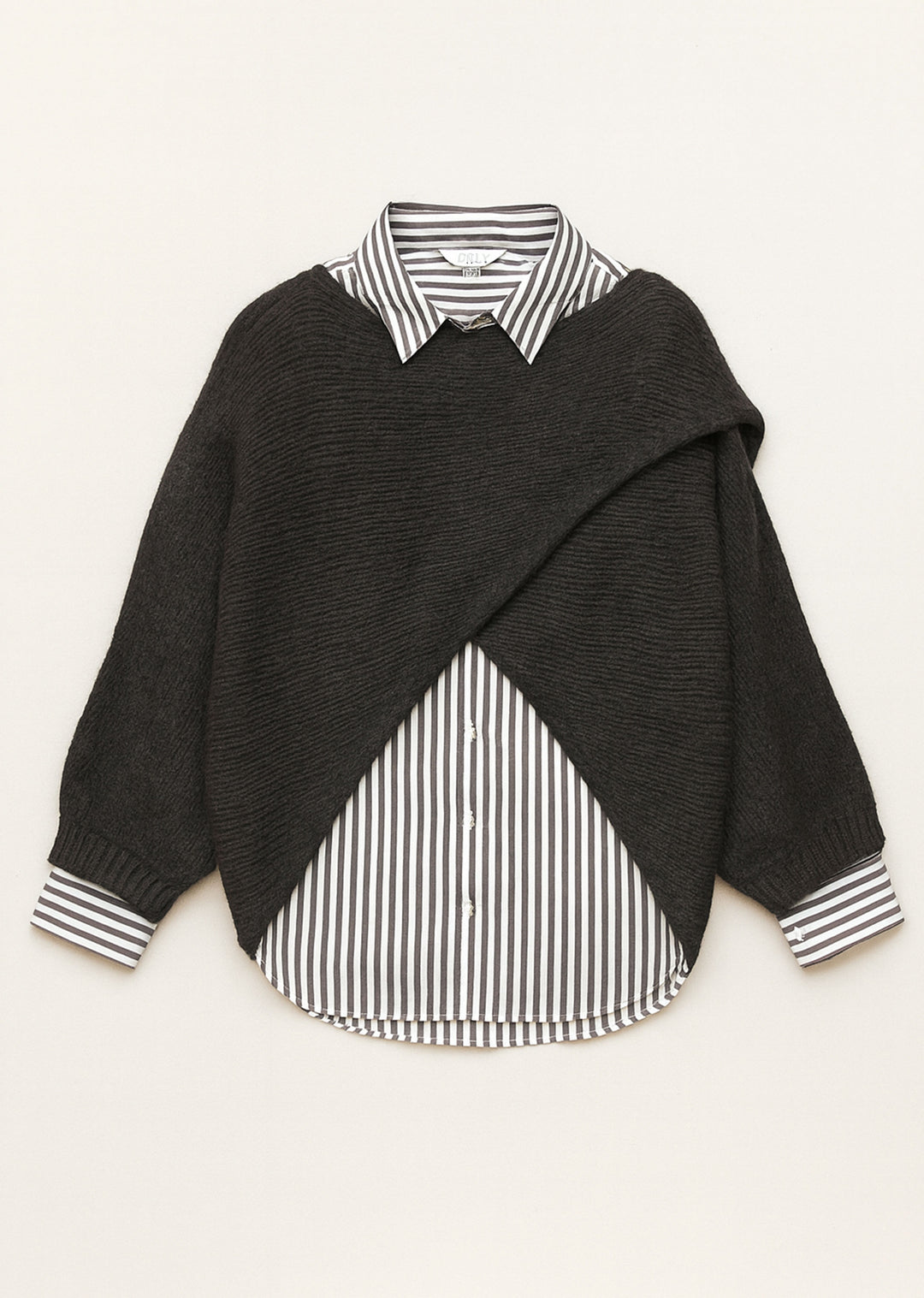 Ore Striped Shirt Black