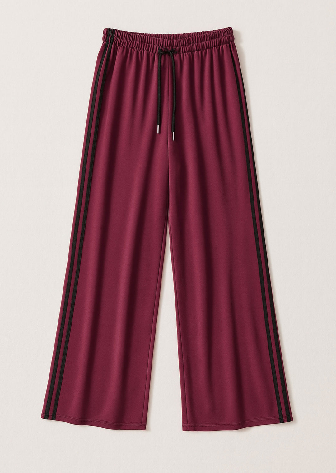Blake Side Stripe Pants Burgundy