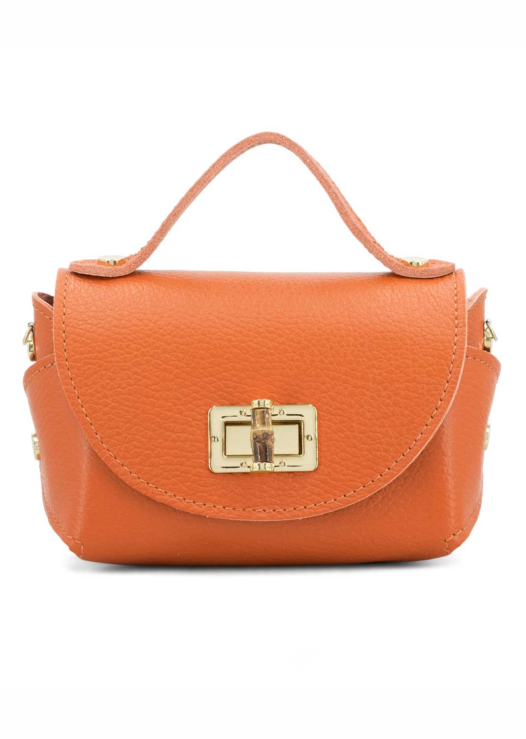 Suki Bamboo Mini Leather Bag