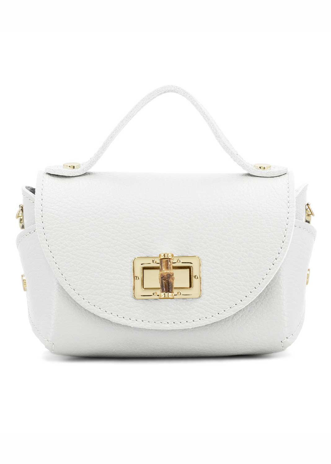 Suki Bamboo Mini Leather Bag