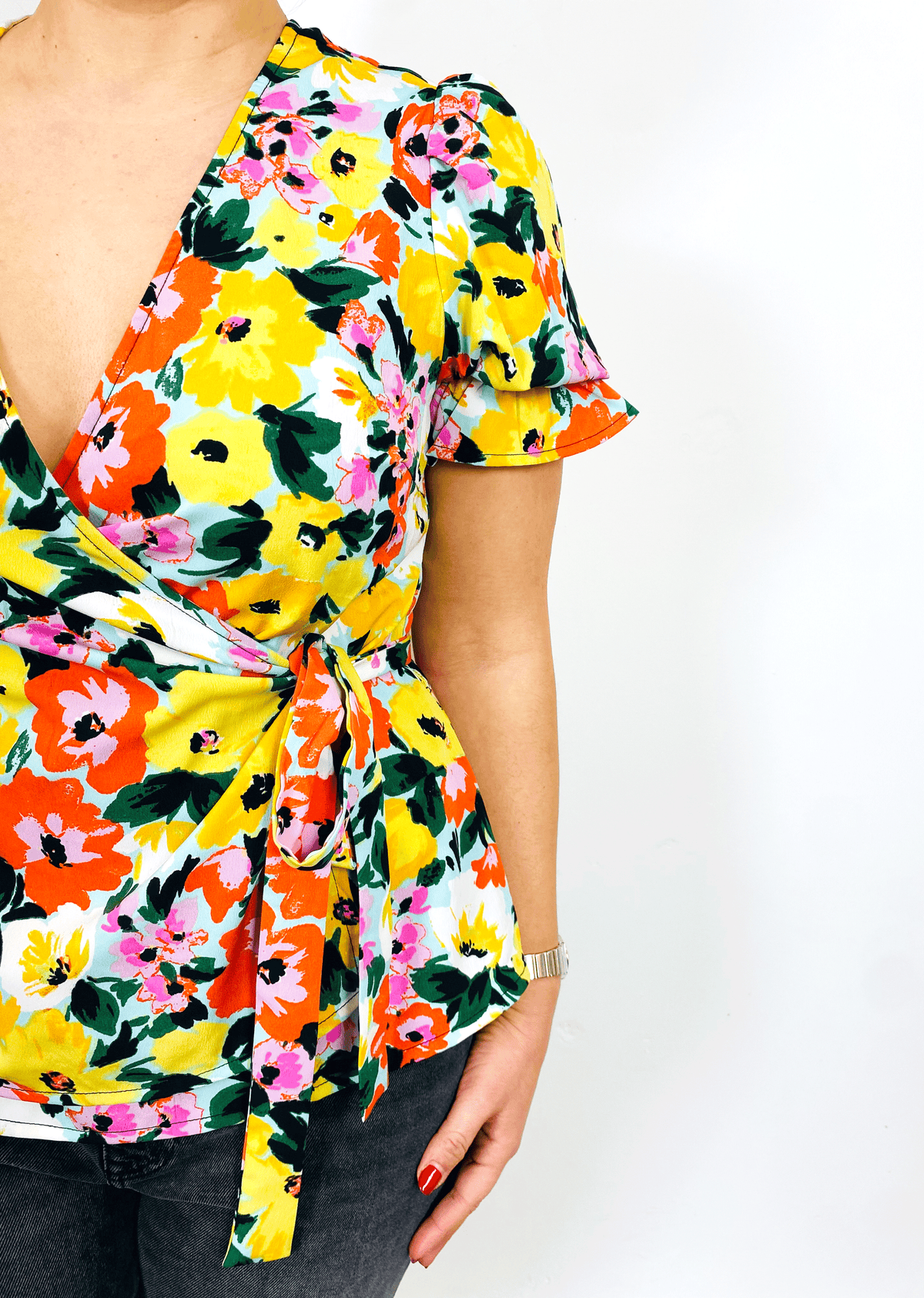 Cara Wrap Top  SALE was £28.99